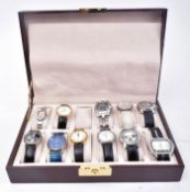 COLLECTION OF LATE 20TH CENTURY LADIES & MENS WRISTWATCHES