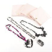 COLLECTION OF ASSORTED CONTEMPORARY LOLA ROSE STONE JEWELLERY