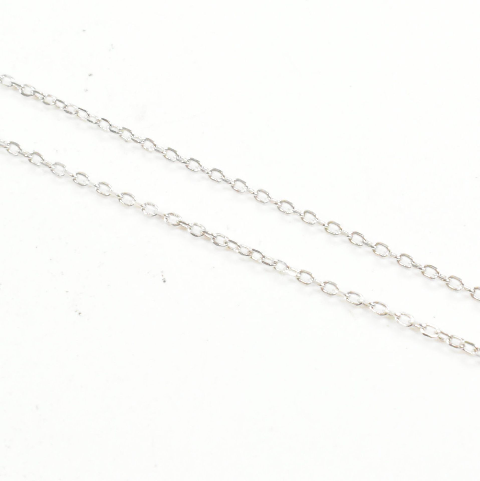SILVER & CZ PANTHER PENDANT NECKLACE - Image 4 of 4