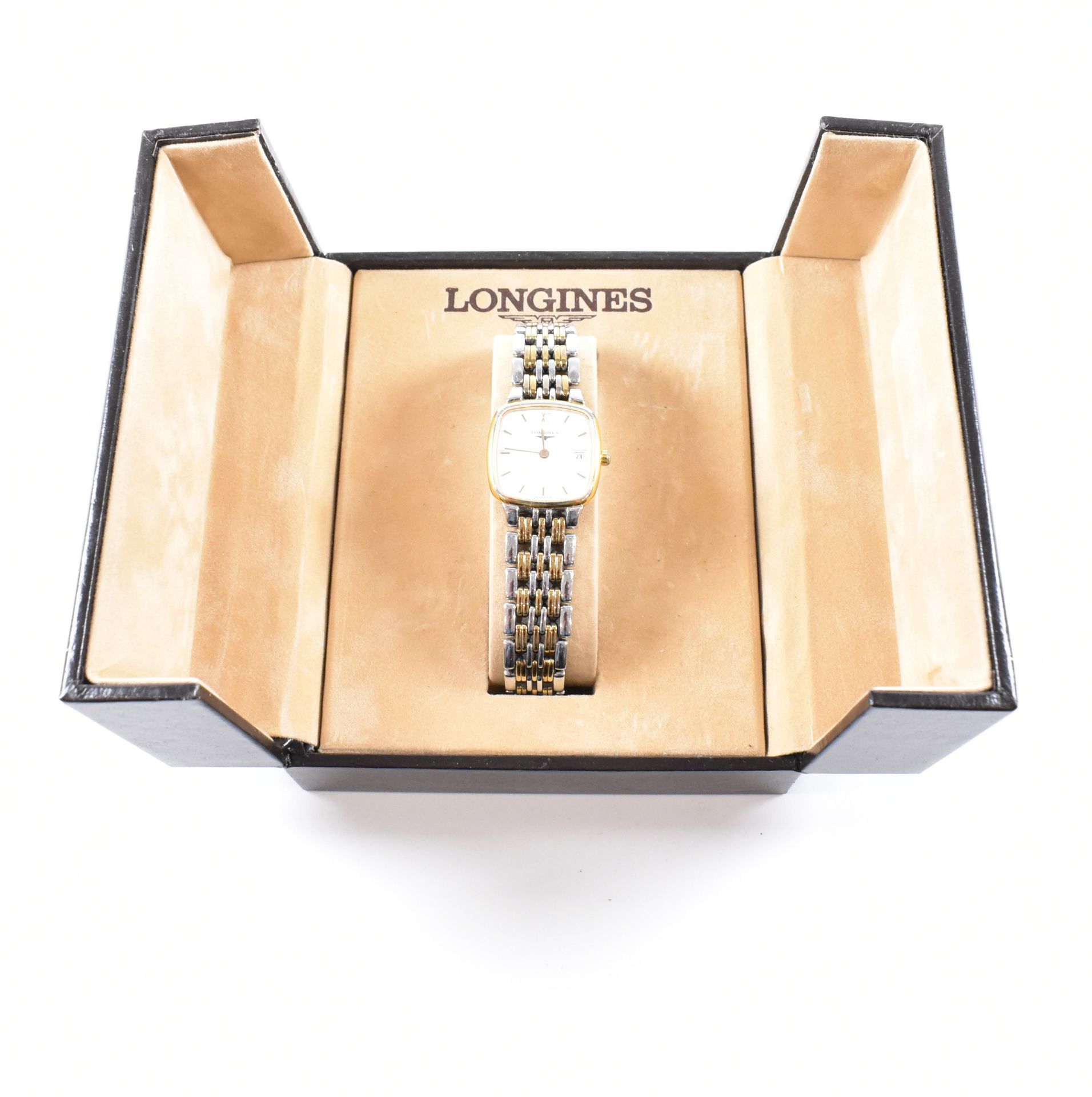 LONGINES SWISS MADE STAINLESS STEEL WRISTWATCH WITH BOX & PAPERWORK - Bild 3 aus 9
