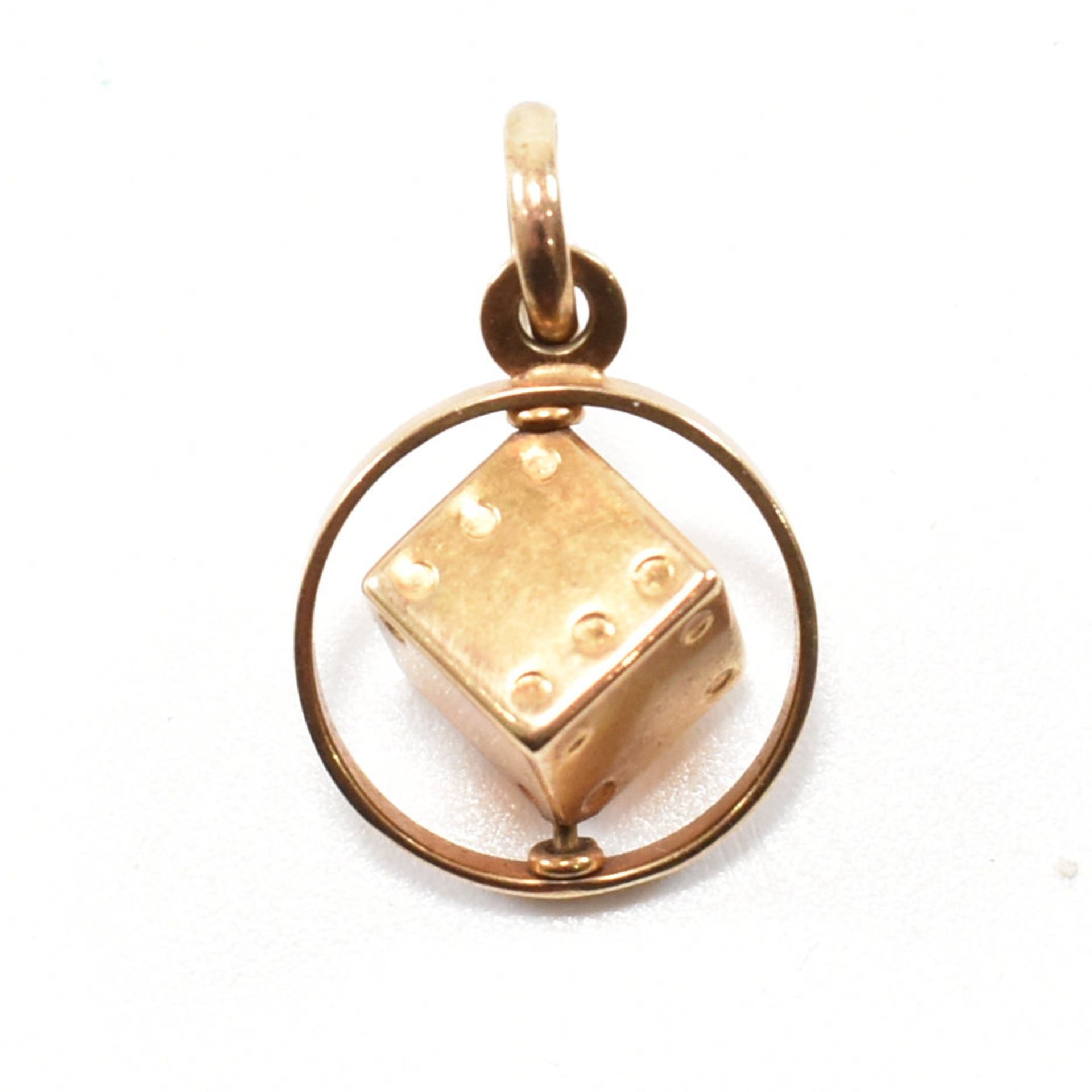 HALLMARKED 9CT GOLD ARTICULATED NECKLACE PENDANT - Image 2 of 6