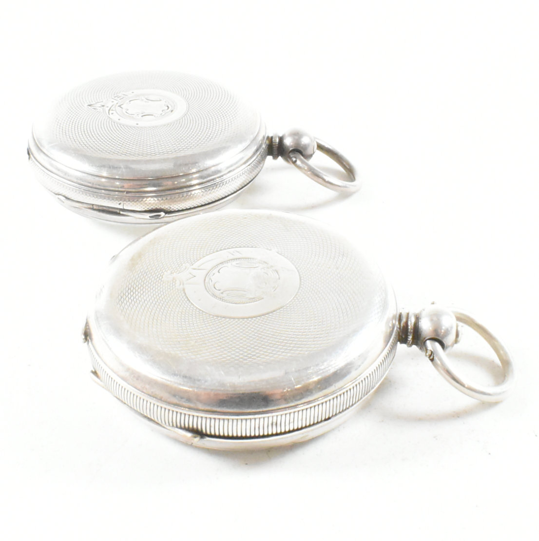 TWO ANTIQUE SILVER CASED POCKET WATCHES - Image 9 of 9