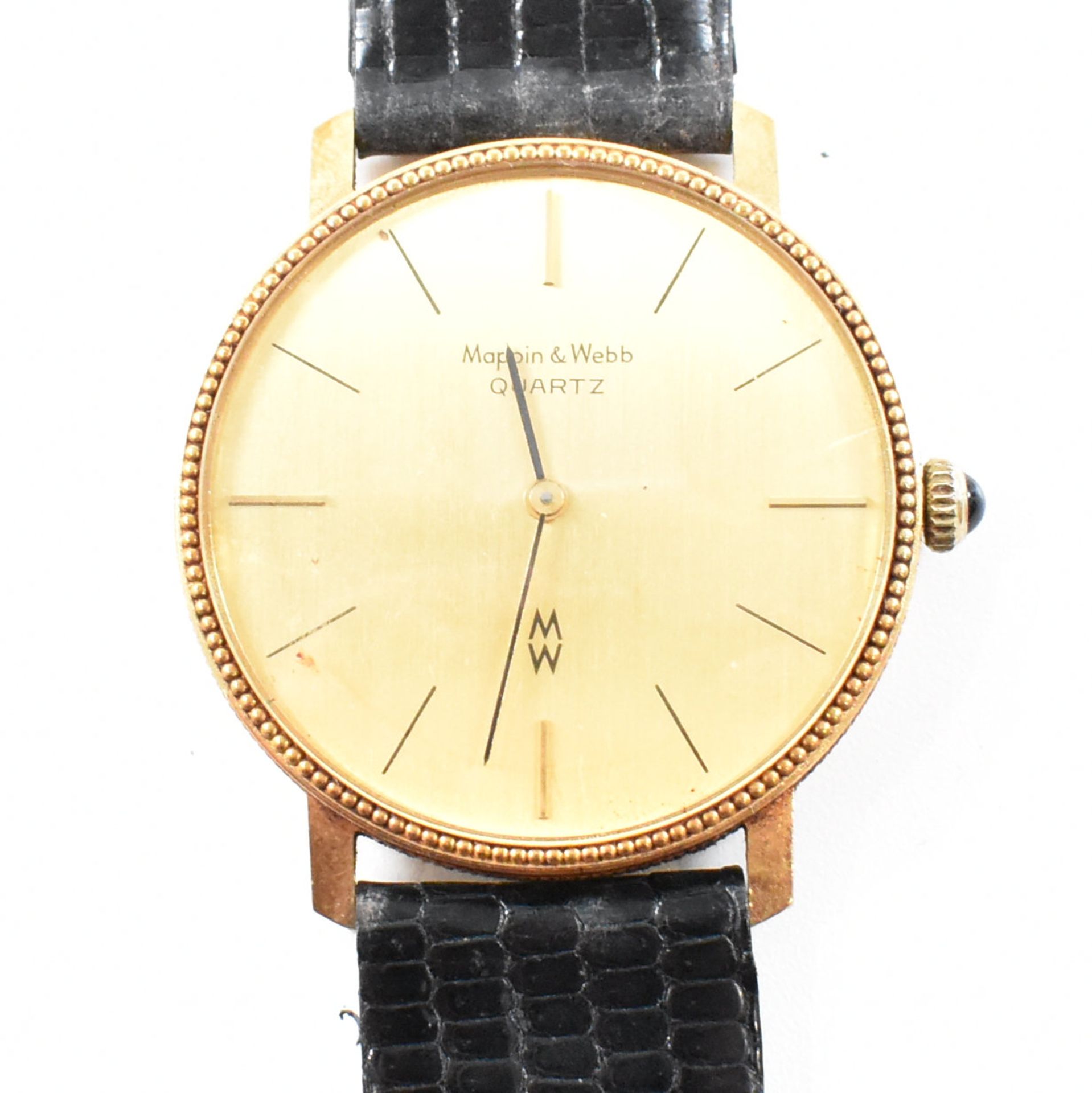 VINTAGE 18CT GOLD CASED MAPPIN & WEBB WRISTWATCH - Image 6 of 8