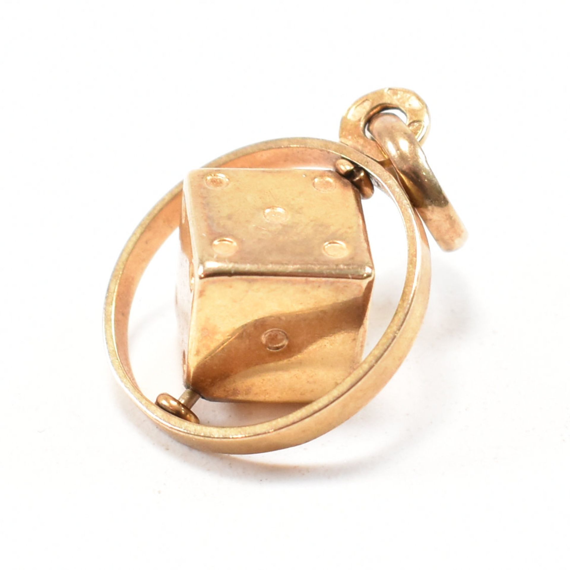 HALLMARKED 9CT GOLD ARTICULATED NECKLACE PENDANT - Image 5 of 6