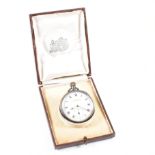 ANTIQUE HALLMARKED SILVER H SAMUEL MANCHESTER ACME LEVER POCKET WATCH