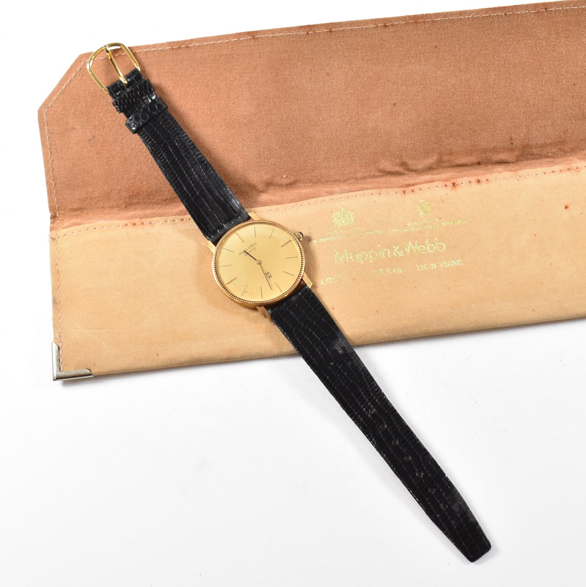 VINTAGE 18CT GOLD CASED MAPPIN & WEBB WRISTWATCH - Image 2 of 8