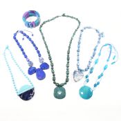 ASSORTED COLLECTION OF CONTEMPORARY LOLA ROSE STONE JEWELLERY