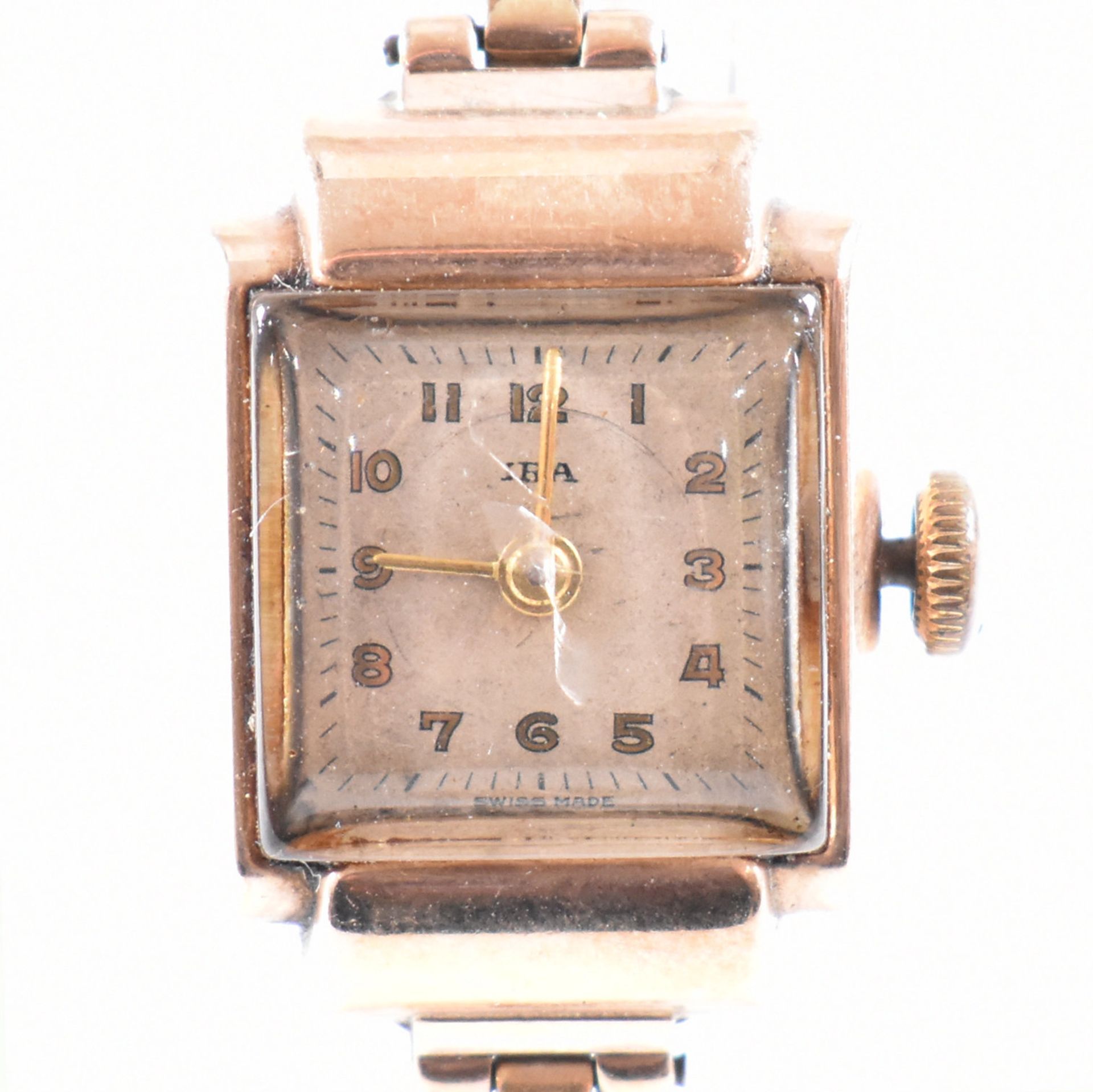 HALLMARKED 9CT GOLD IRA SWISS MADE WRISTWATCH - Bild 2 aus 10