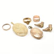 COLLECTION OF ASSORTED GOLD PLATED JEWELLERY