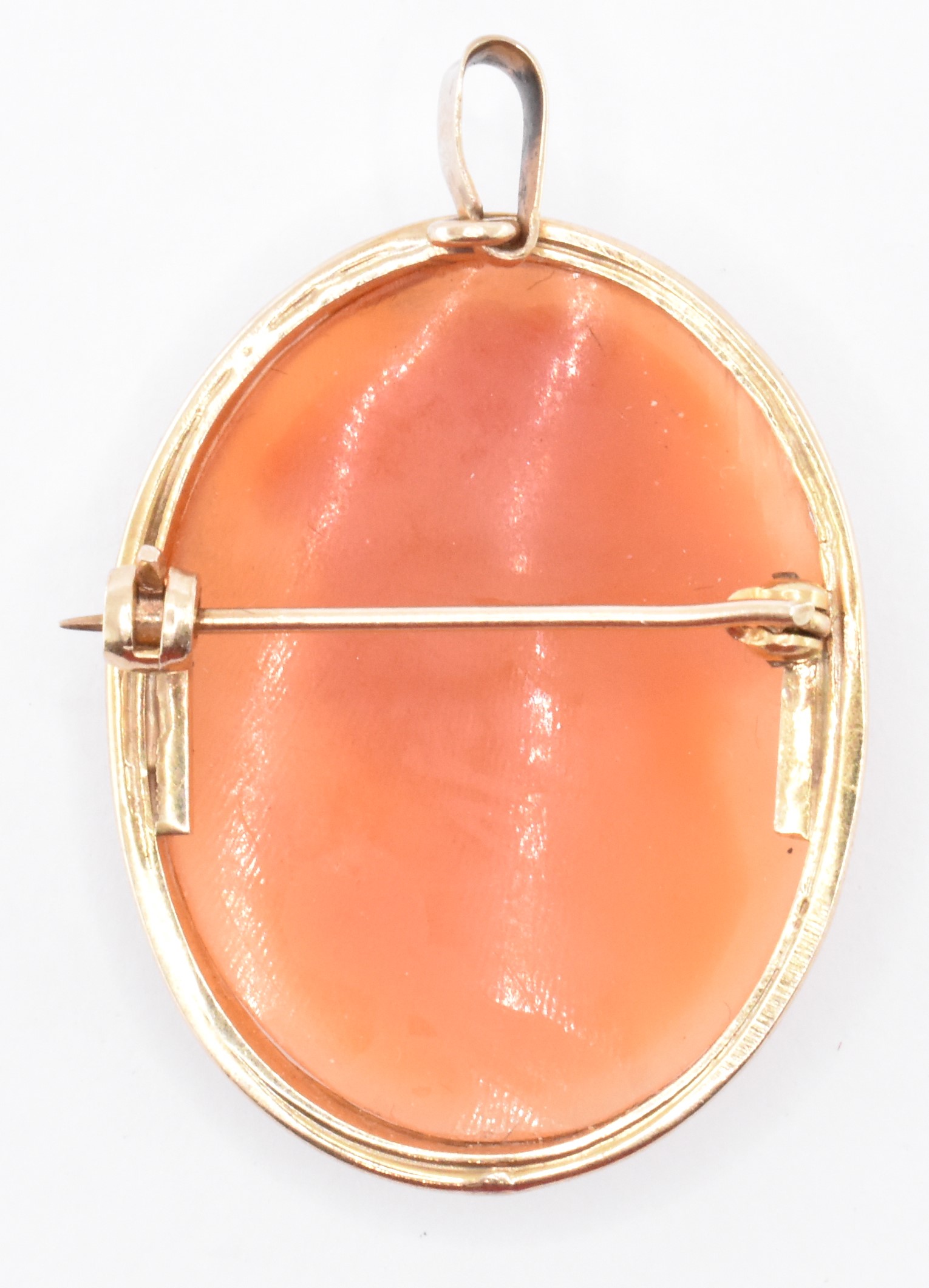 9CT GOLD CAMEO BROOCH - Image 2 of 10