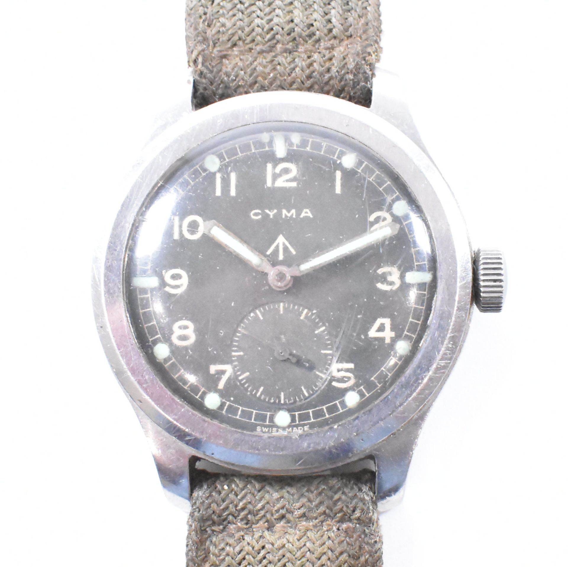 WORLD WAR II MILITARY CYMA DIRTY DOZEN WRISTWATCH - Bild 2 aus 13