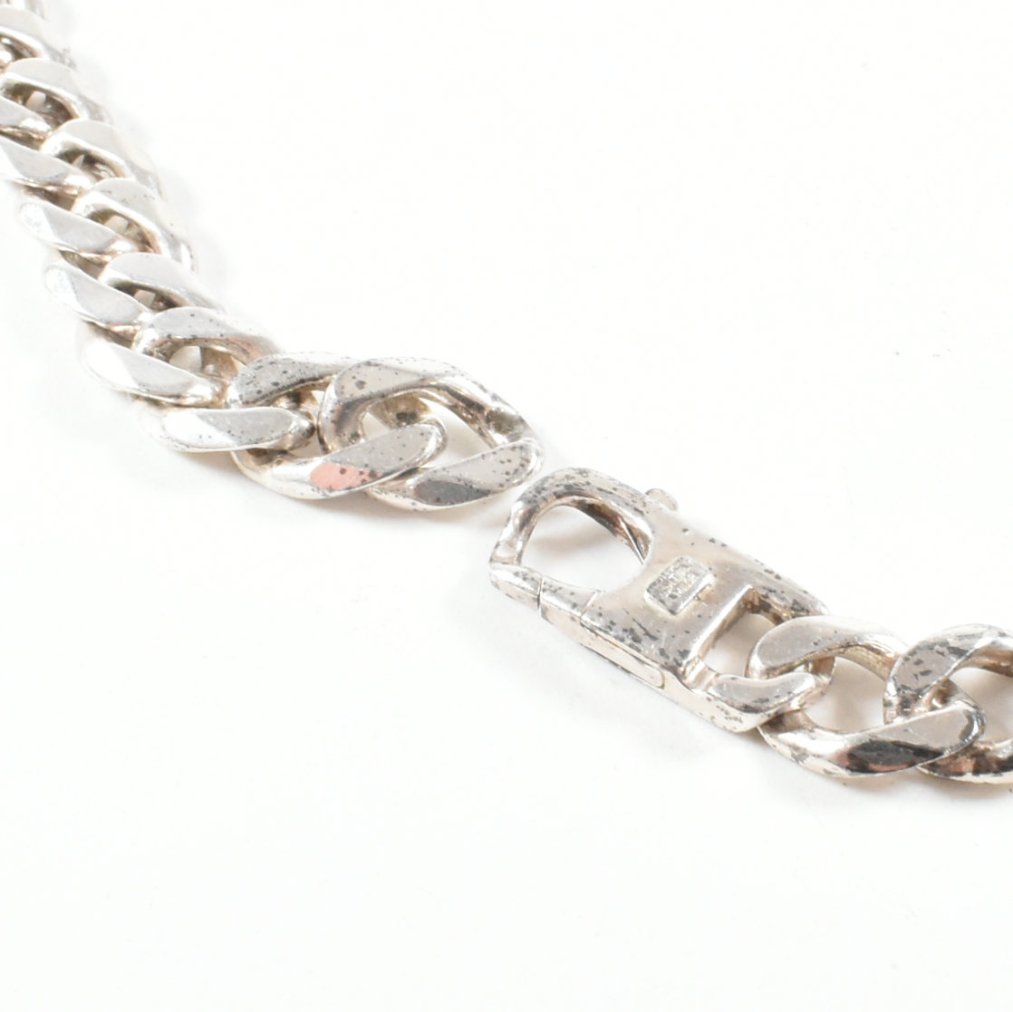 HALLMARKED SILVER NECKLACE CHAIN - Image 6 of 7