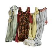 COLLECTION OF VINTAGE THEATRICAL COSTUME DRESSES