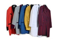 COLLECTION OF VINTAGE THEATRICAL COSTUME SUIT JACKETS