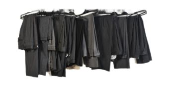 COLLECTION OF VINTAGE THEATRICAL MENS SUIT TROUSERS