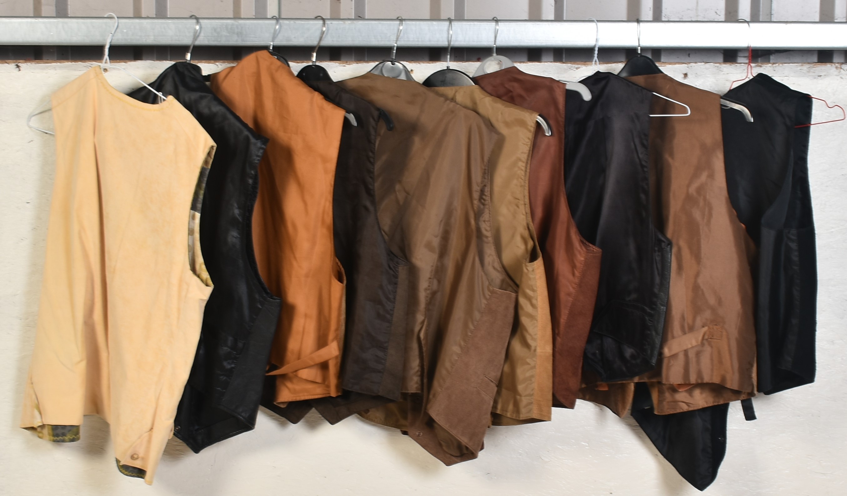 COLLECTION OF VINTAGE THEATRICAL COWBOY STYLE WAISTCOATS - Image 2 of 2