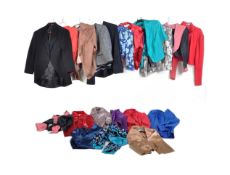COLLECTION OF VINTAGE THEATRICAL LADIES STOLE JACKETS