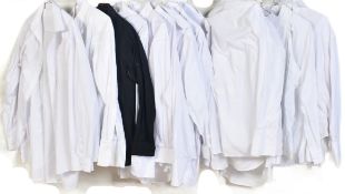COLLECTION OF VINTAGE THEATRICAL WHITE MENS SHIRTS