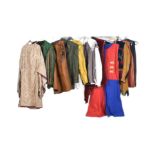 COLLECTION OF VINTAGE THEATRICAL COSTUME PEASANT SHIRTS