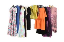COLLECTION OF VINTAGE 20TH CENTURY DRESSES
