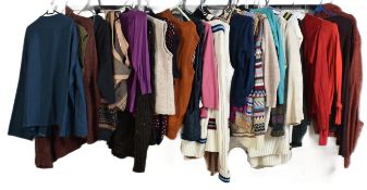 LARGE COLLECTION OF VINTAGE THEATRICALLY USED KNITWEAR