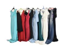 COLLECTION OF VINTAGE 20TH CENTURY EVENING DRESSES