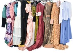 COLLECTION OF VINTAGE THEATRICAL COSTUME DRESSES & GOWNS