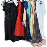 COLLECTION OF VINTAGE THEATRICAL COSTUME DRESSES