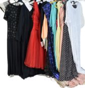 COLLECTION OF VINTAGE THEATRICAL COSTUME DRESSES