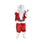 VINTAGE SANTA CLAUS COSTUME WITH CHRISTMAS ACCESSORIES
