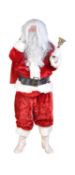 VINTAGE SANTA CLAUS COSTUME WITH CHRISTMAS ACCESSORIES