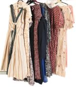 COLLECTION OF VINTAGE WOMENSWEAR DRESSES