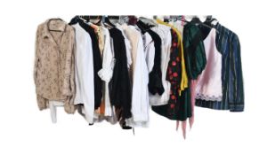 COLLECTION OF VINTAGE WOMENSWEAR BLOUSES