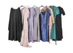 COLLECTION OF VINTAGE 20TH CENTURY LADIES DRESSES