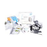 RETRO GAMING - NINTENDO WII CONSOLE WITH GAMES & ACCESSORIES