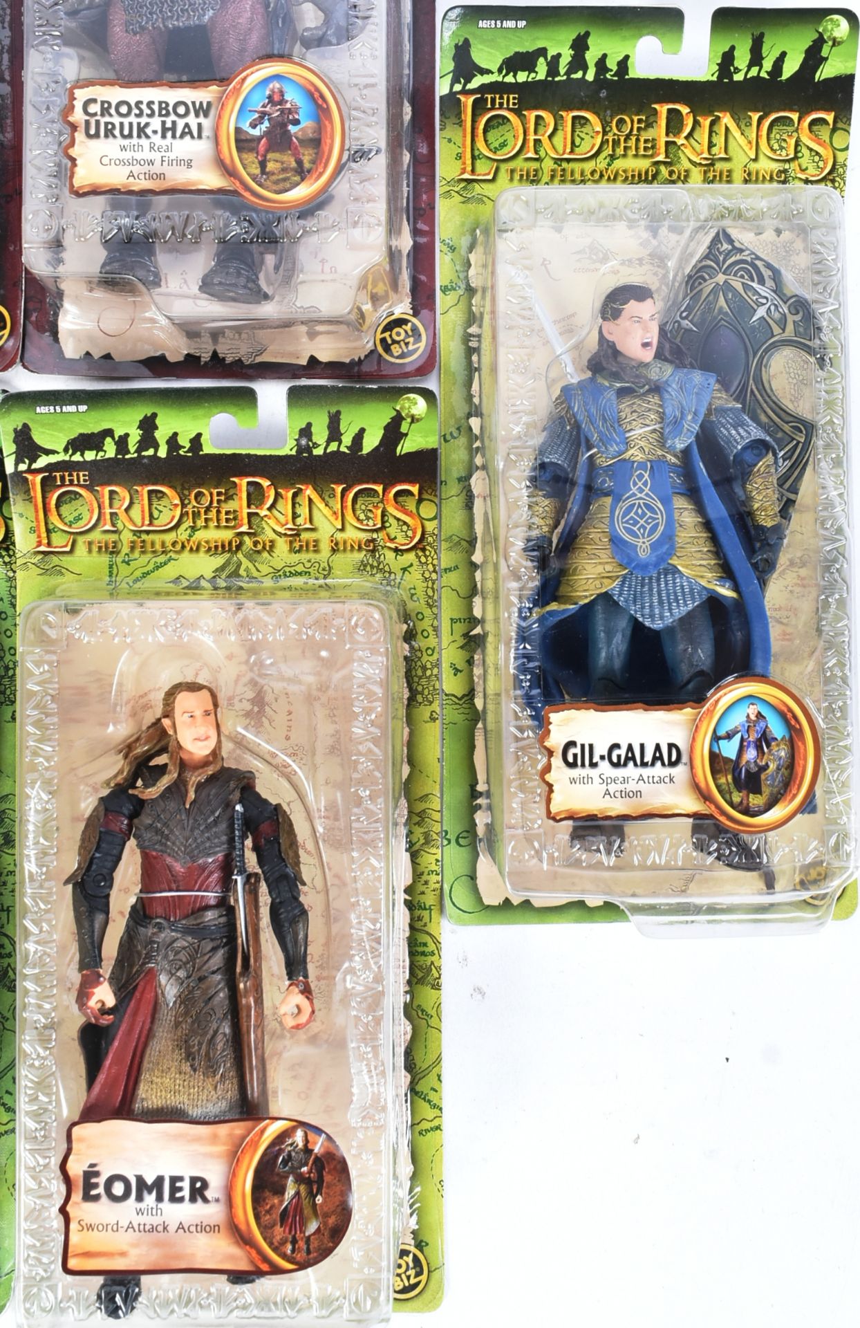 LORD OF THE RINGS - X6 TOYBIZ LOTR ACTION FIGURES - Image 3 of 4