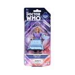 DOCTOR WHO - BOB BAKER & JOHN LEESON - AUTOGRAPHED ACTION FIGURE