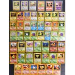 POKEMON TRADING CARD GAME - COLLECTION OF WIZARDS OF THE COAST VINTAGE POKEMON CARDS