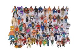ACTION FIGURES - LARGE COLLECTION C1980S ACTION FIGURES