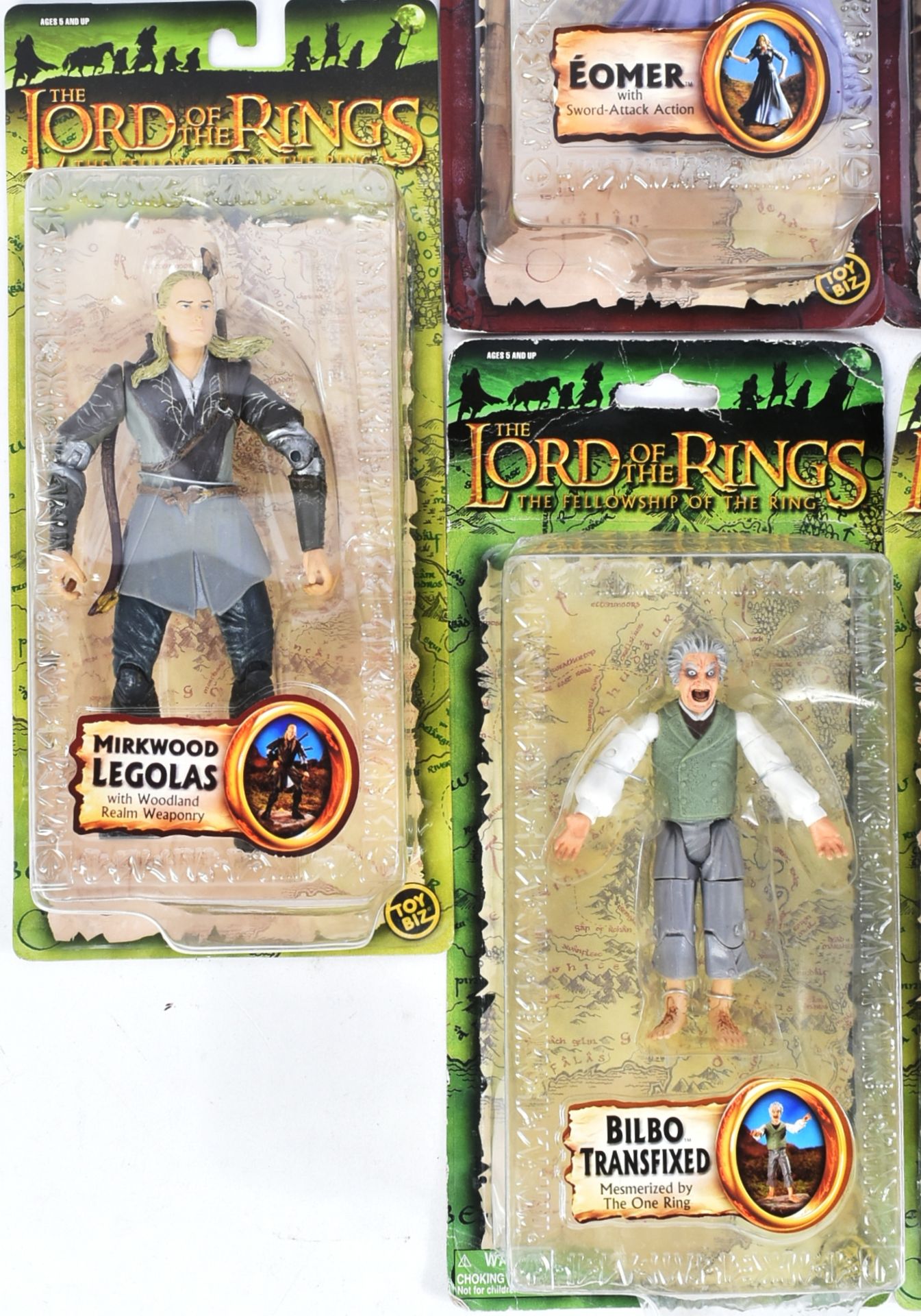 LORD OF THE RINGS - X6 TOYBIZ LOTR ACTION FIGURES - Image 2 of 4