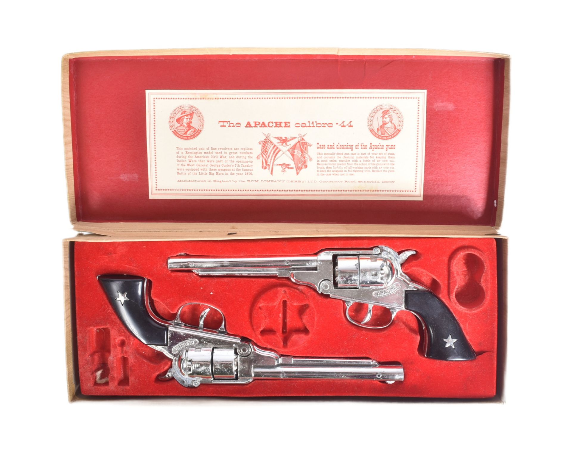 VINTAGE BCM COMPANY DERBY .44 CALIBRE APACHE REPLICA TOY GUN