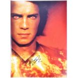 STAR WARS - HAYDEN CHRISTENSEN - ANAKIN SKYWALKER - SIGNED 16X12" - AFTAL