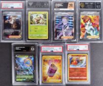 POKEMON TRADING CARD GAME - COLLECTION OF GRADED CARD SLABS