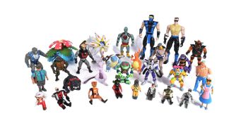 ACTION FIGURES - ASSORTED VINTAGE ACTION FIGURES