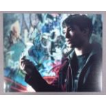 JUSTICE LEAGUE (2017) - EZRA MILLER (THE FLASH) - SIGNED 8X10" - ACOA