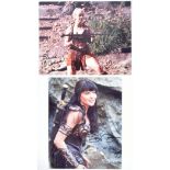 XENA WARRIOR PRINCESS - LAWLESS & O'CONNOR SIGNED PHOTOS