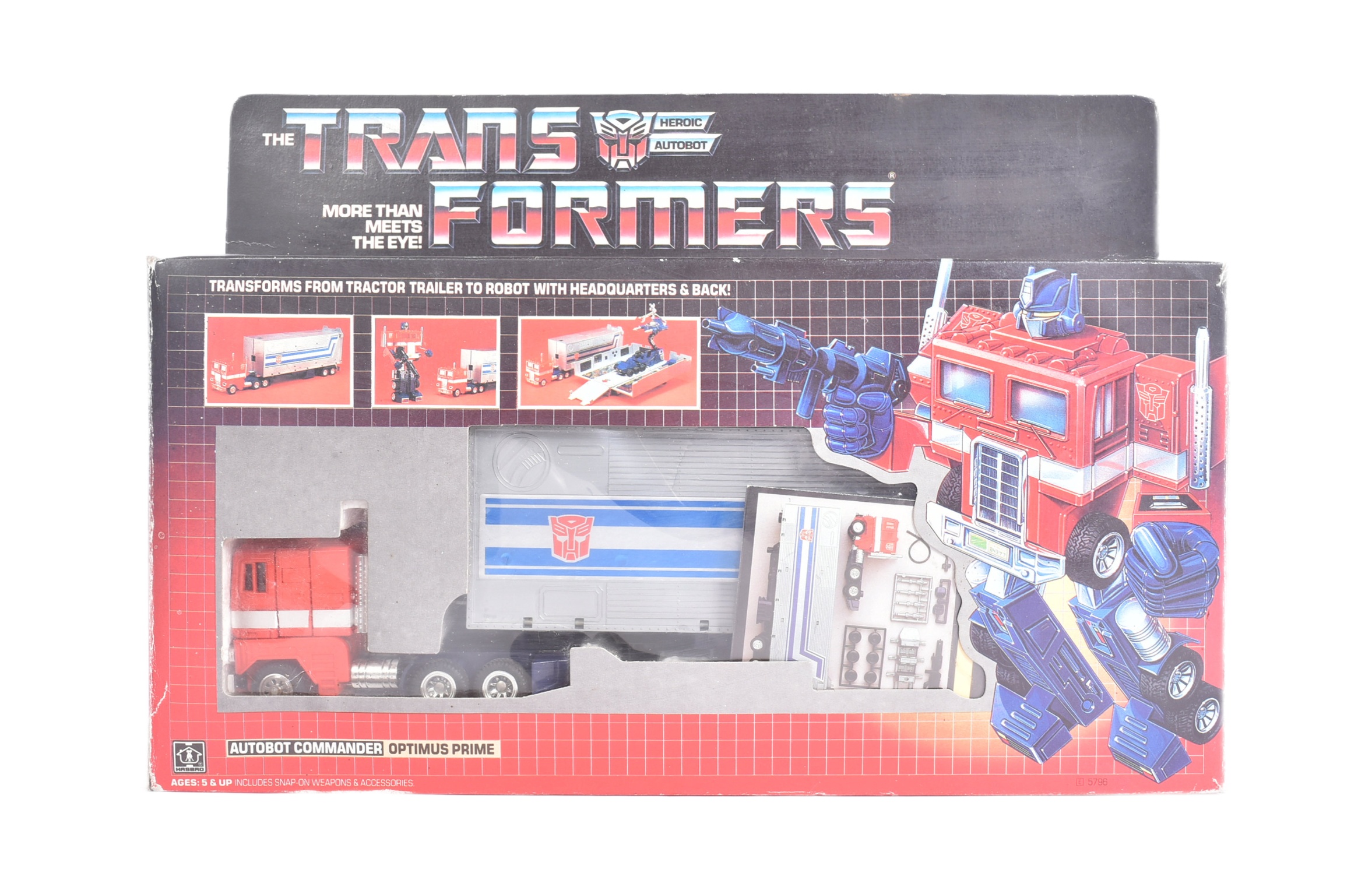 TRANSFORMERS - VINTAGE HASBRO TRANSFORMER AUTOBOT OPTIMUS PRIME