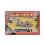 WARHAMMER - GAMES WORKSHOP - SKAVEN CLANRAT REGIMENT