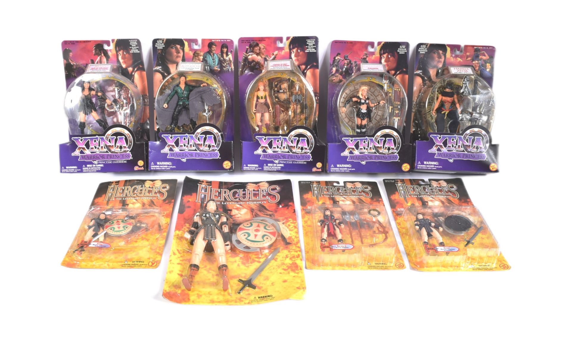 XENA & HERCULES - TOYBIZ ACTION FIGURES