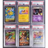 POKEMON TRADING CARD GAME - COLLECTION OF GRADED PSA CARD SLABS